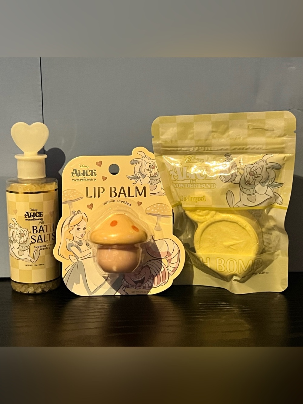 Disney Alice in Wonderland Spa Gift Bundle Bath Set